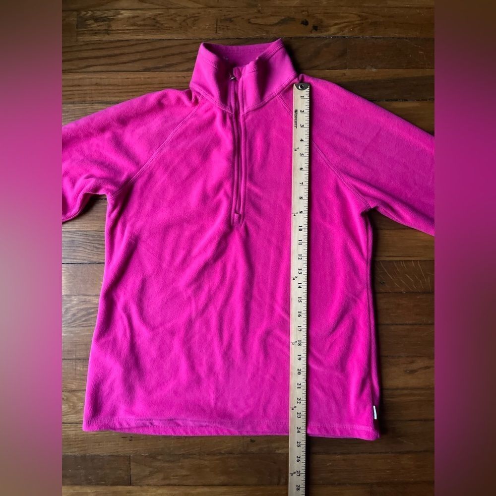 EDDIE BAUER pink 1/4 zip fleece 💗medium💗 - Picture 7 of 10